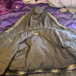 Baby Phat Brown Puffer Jacket with Hood